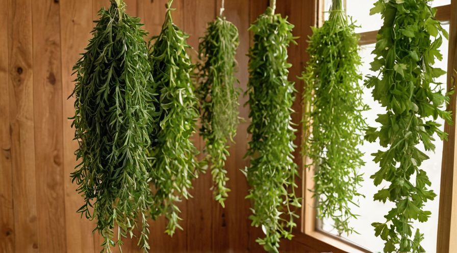 Kräuter richtig trocknen und lagern